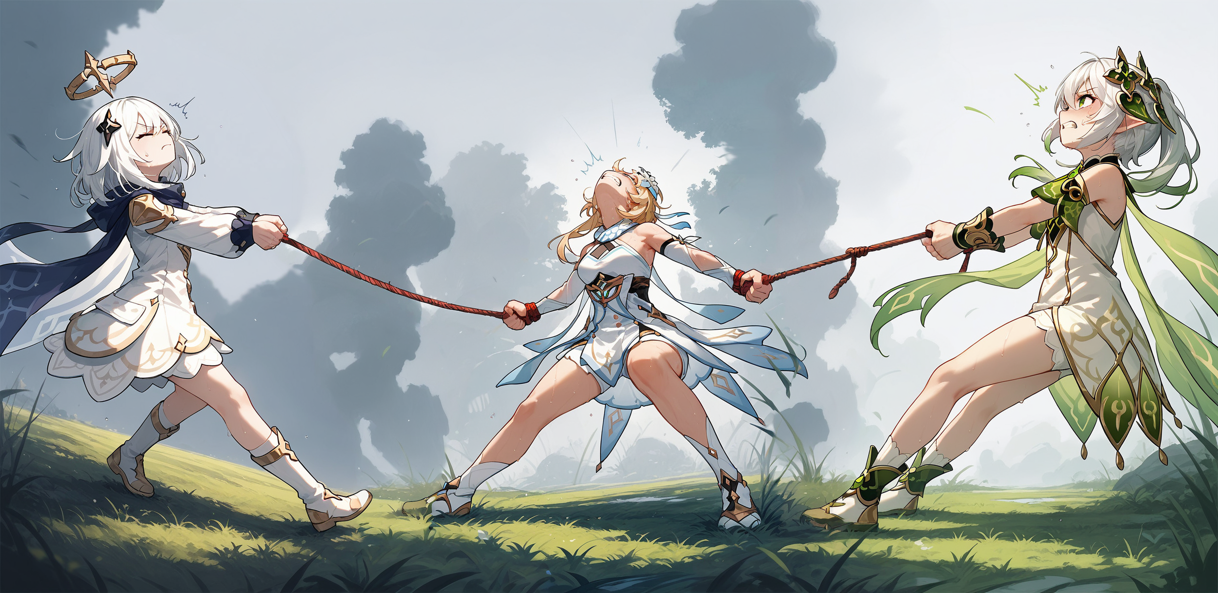 02960-3499984217-score_9, score_8_up, score_7_up,detailed picture,HD32k,_3girls,rope,pulling rope,clenched teeth,struggling,outside,grass,sweat,i.png